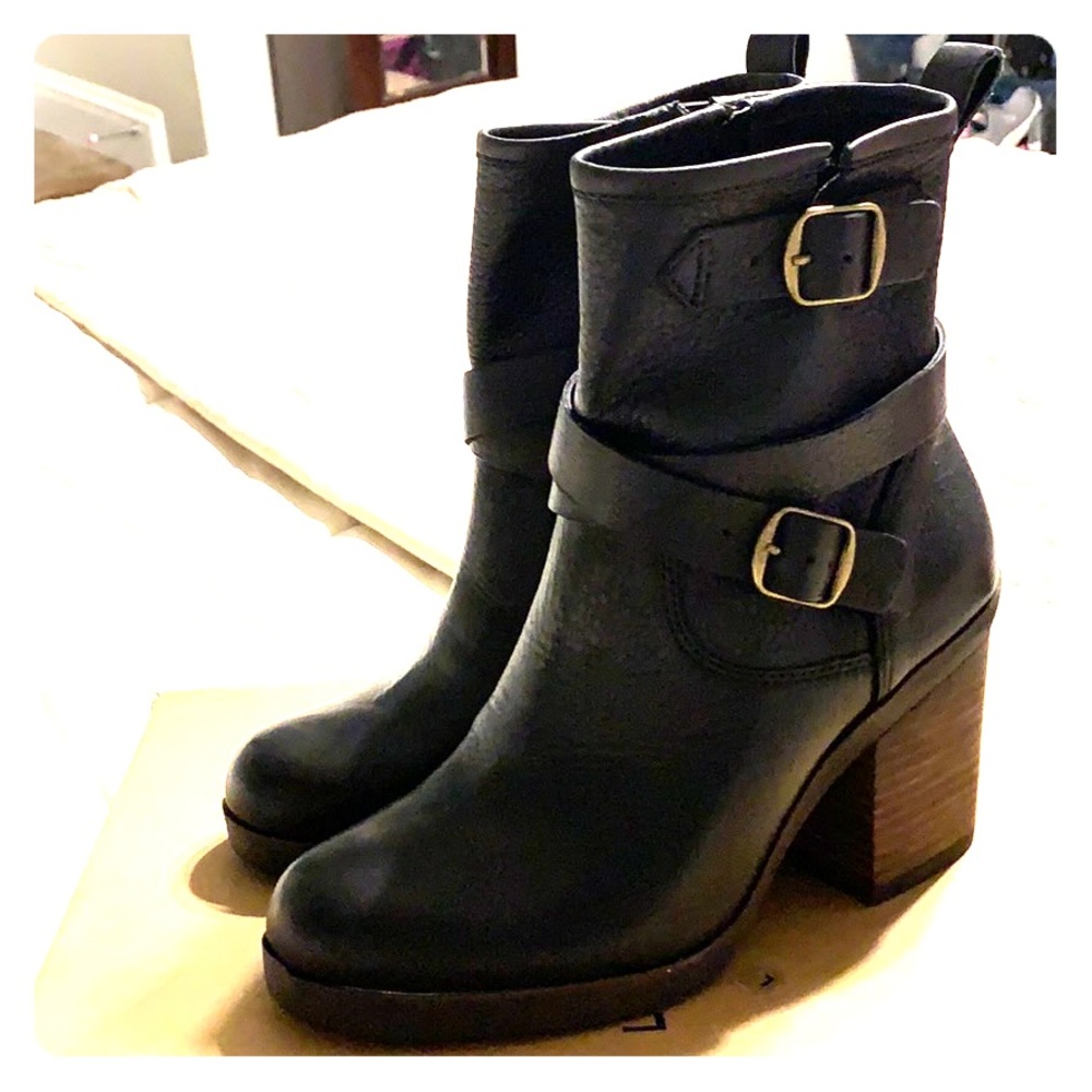 Lucky Brand Black Booties
